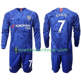 Chelsea Kante 7 Kind Thuistenue 2019/2020 Lange Mouw